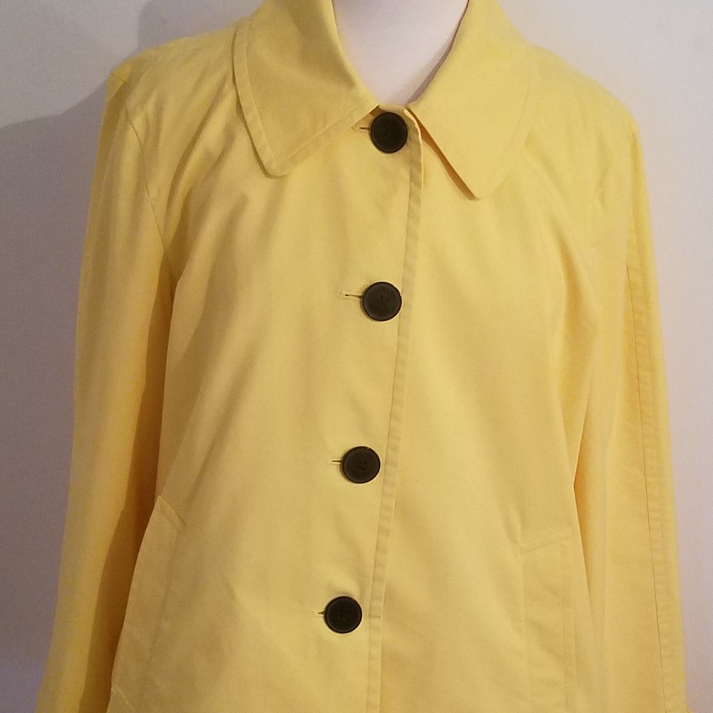 Chaps Womens Peacoat Rain Jacket